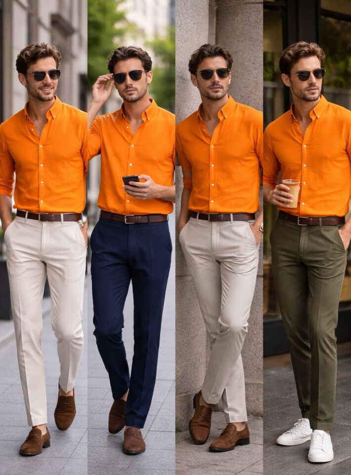 % 100 PAMUK KETEN, NEFES ALAN, HAFİF DOKULU,DÜĞMELİ YAKA,ERKEK KETEN GÖMLEK(Kopya)