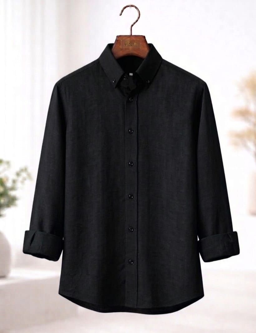 % 100 PAMUK KETEN, NEFES ALAN, HAFİF DOKULU,DÜĞMELİ YAKA,ERKEK KETEN GÖMLEK(Kopya)(Kopya)(Kopya)